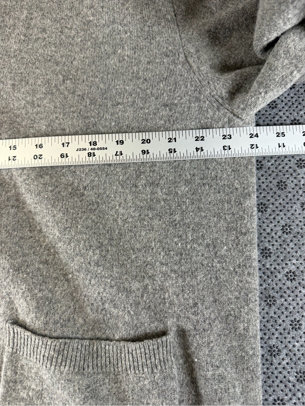Madewell Heather Gray Button-Up Cardigan - Picture 6 of 9